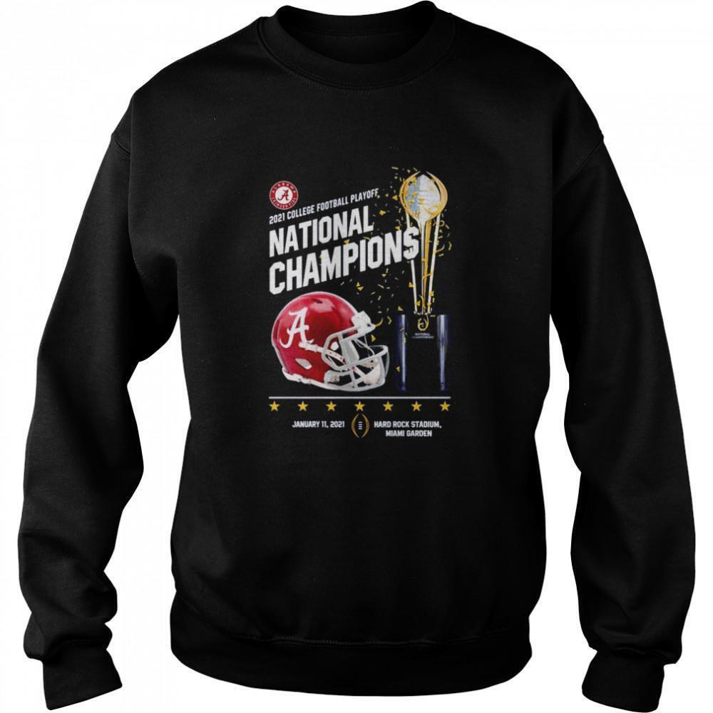 Alabama Crimson Tide 2021 National Champions Alabama 52 Ohio State 24 Sweatshirt